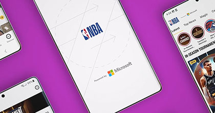 NBA App by Microsoft